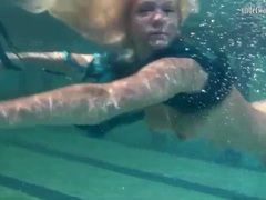 UhAnal presents: Blonde is a great swimmer with nice tits