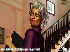 UhAnal presents: I fucked my granny neighbor (big black ass)