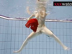 UhAnal presents: Sexy hot girl swimming in the pool