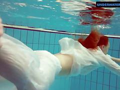 UhAnal presents: Redhead diana hot and horny in a white dress