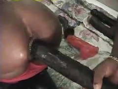 UhAnal presents: 20 inch dildo