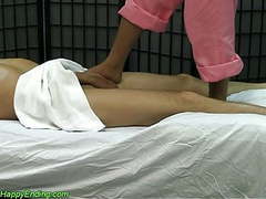 UhAnal presents: Hidden cam ashiatsu massage with foot.hand happy ending