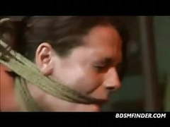 UhAnal presents: Tied whipped and toyed bondage