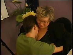 UhAnal presents: Bbw granny teacher fucks student