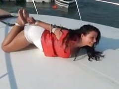 UhAnal presents: Hogtied on a boat