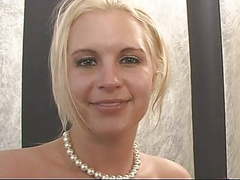 UhAnal presents: Blonde beauty comes hard on sybian.