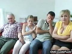 UhAnal presents: Older couple seduces newlyweds