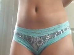 UhAnal presents: Babe removing cloths and masturbating