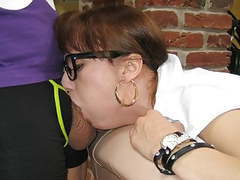 UhAnal presents: Chelsy sun is the naughty secretary (french amateur glasses)