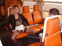 UhAnal presents: Virgin boy and nasty mom in train