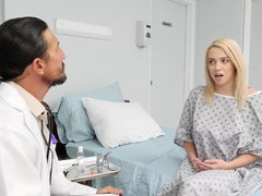 UhAnal presents: Incredible anal exam for gorgeous blonde patient madison summers