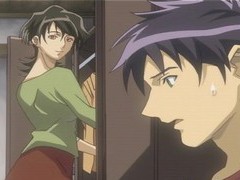UhAnal presents: Slutty anime girl lets a dude eat and fuck her hairy pussy