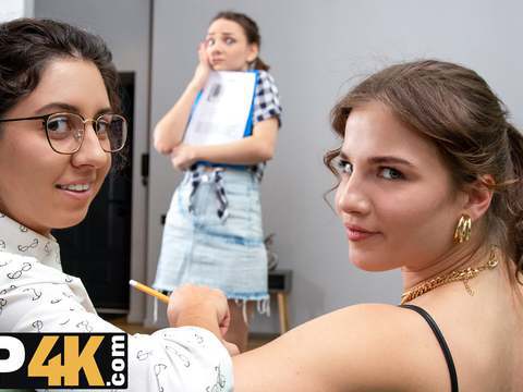 UhAnal presents: Vip4k. lesbians is a perfect work break for these office whores
