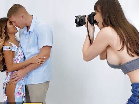 UhAnal presents: Experienced lexi luna knows how to make clara trinity & her bf loosen up & have some sexual fun - brazzers