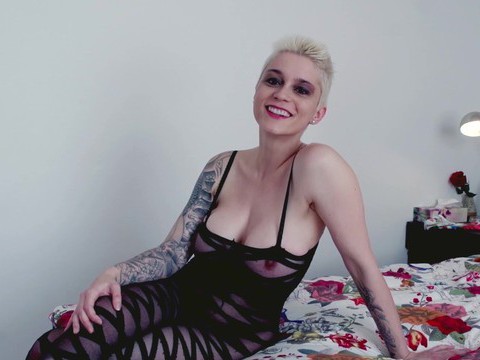 UhAnal presents: Homemade video of horny blonde mila milan giving a sloppy bj