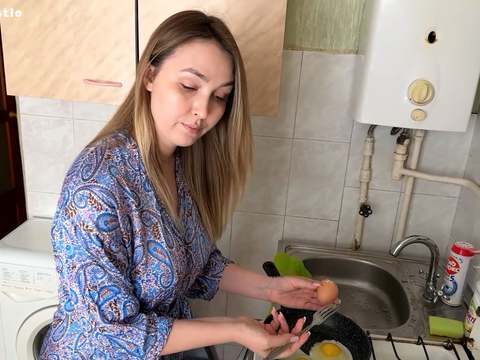 UhAnal presents: To the surprise of the stepson, the stepmom's pussy turned out to be as narrow as the sex doll's pussy