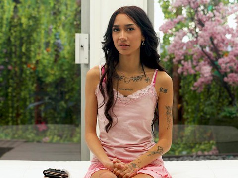 UhAnal presents: Tattooed katie wearing lingerie gets fucked in hd pov video