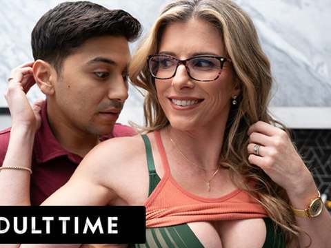 UhAnal presents: Adult time - 'let me fill his shoes'... max fills steps up to fuck lonely stepmom cory chase!