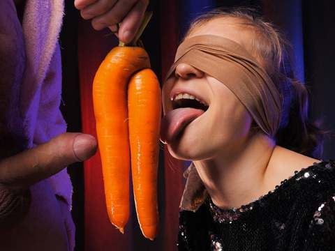 UhAnal presents: I'm very angry!! my stepbrother tricked me into sucking his dick with the help of taste game - xsanyany
