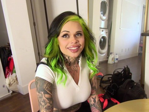 UhAnal presents: Tattooed ex wife karen enjoys while getting fucked hard - hd