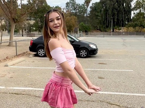 UhAnal presents: Hd pov video of skinny della cate with shaved cunt being fucked