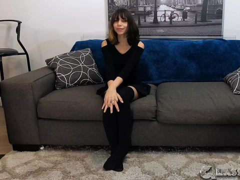 UhAnal presents: Skinny 18-year-old gets ass fucked on camera