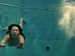 UhAnal presents: Underwater with bikini swimming girls
