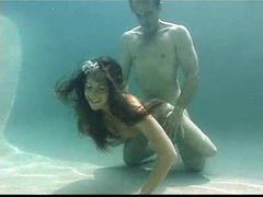 UhAnal presents: Young chick gets fucked underwater