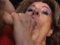 UhAnal presents: Milf takes bukkake and hardcore fucking