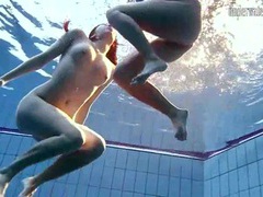 UhAnal presents: Naked girls swimming erotically underwater