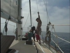 UhAnal presents: Interracial on a boat with a beautiful black girl