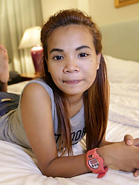 UhAnal presents: Adorable Thai teen with perfect tits and ass gets drilled by white traveler