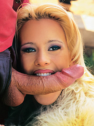 UhAnal presents: Blonde Cora Works Hard With Mouth and Ass to Get a Facial