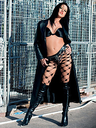 UhAnal presents: Lollybadcock Has a Horny Photoshoot With Dildos Outdoors