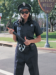 UhAnal presents: Cherry Lee, This Corrupt L.A. Cop Takes What She Wants