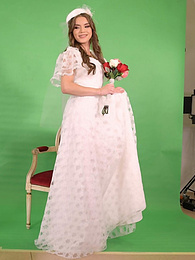 UhAnal presents: Russian bride Evelina Darling gets pulled by her hair & fucked doggystyle